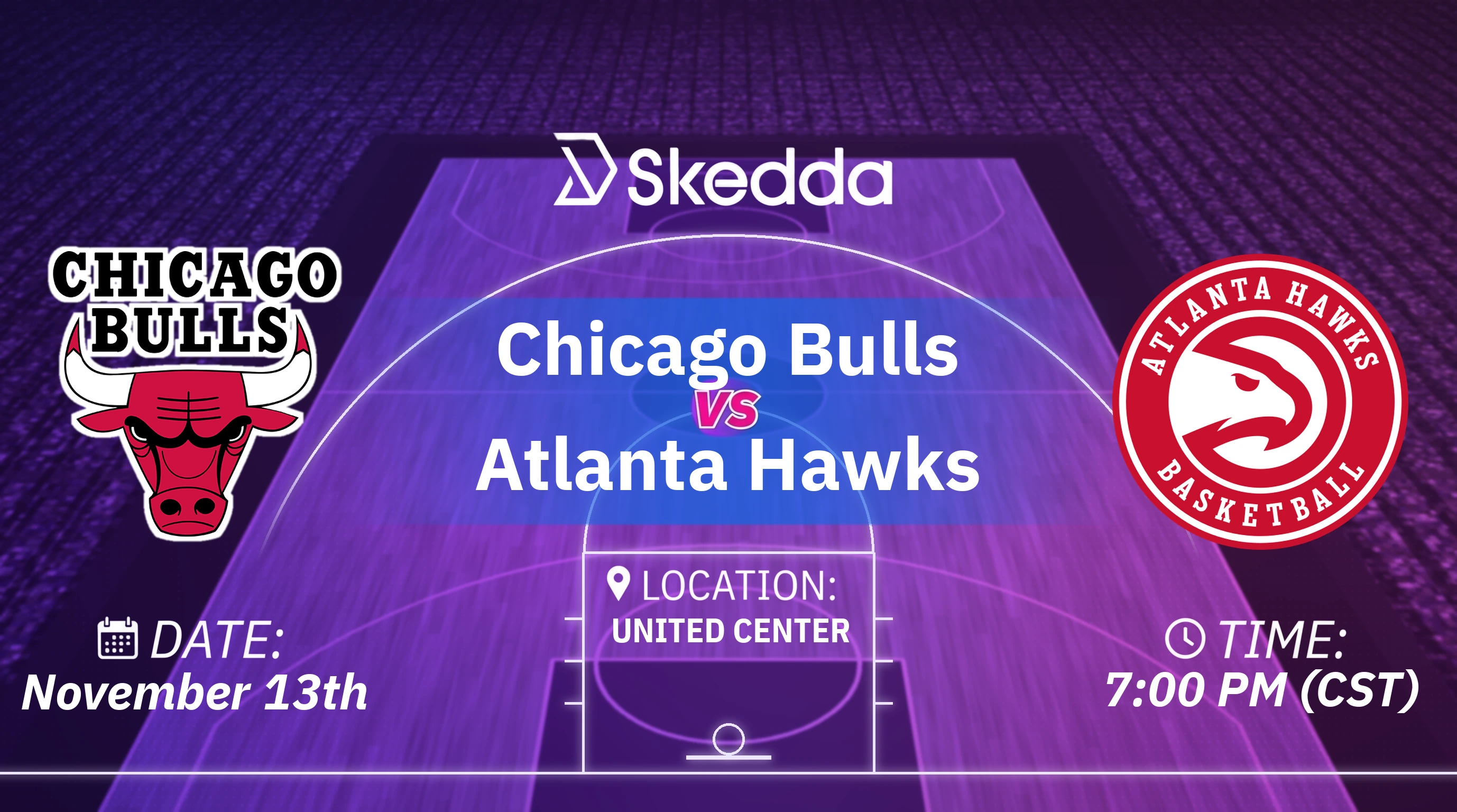 Join Skedda for an Exclusive Night with the Chicago Bulls
