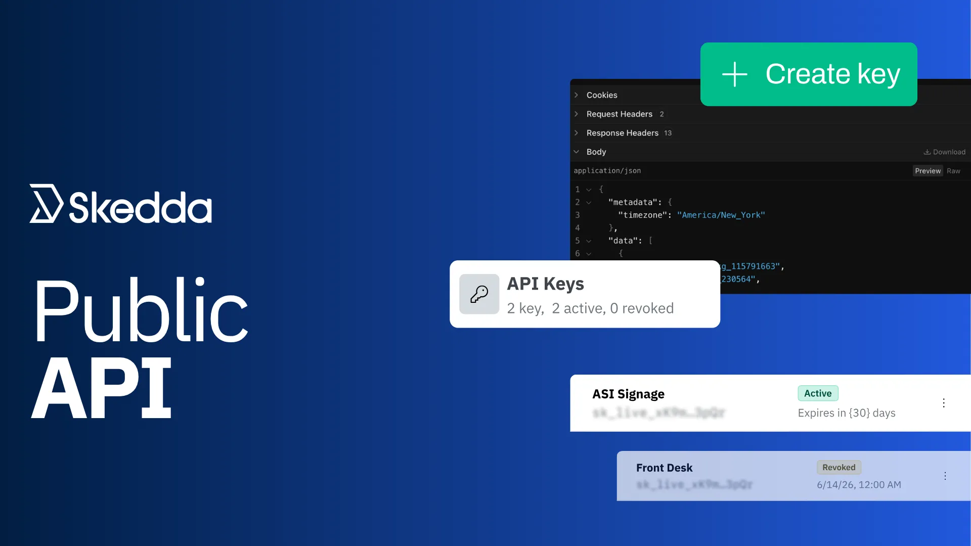 Skedda Public API