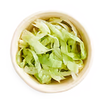 Extra iceberg side in a dish