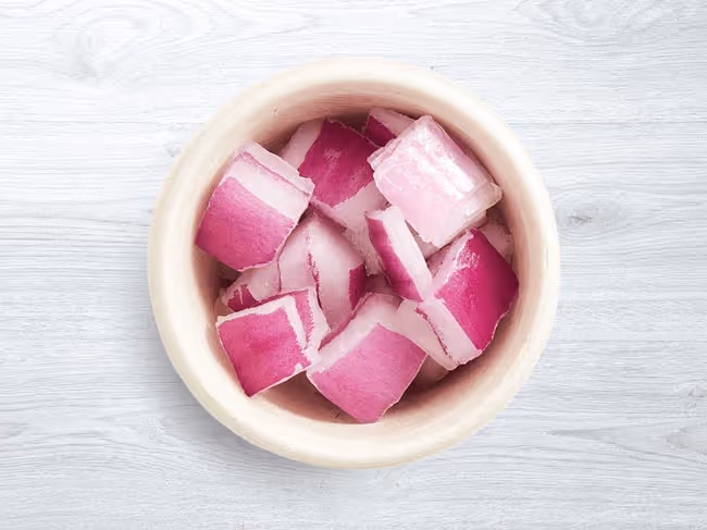 Extra onion side in a dish