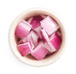 Extra onion side in a dish
