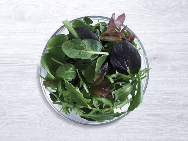 A side of mesulin mix salad