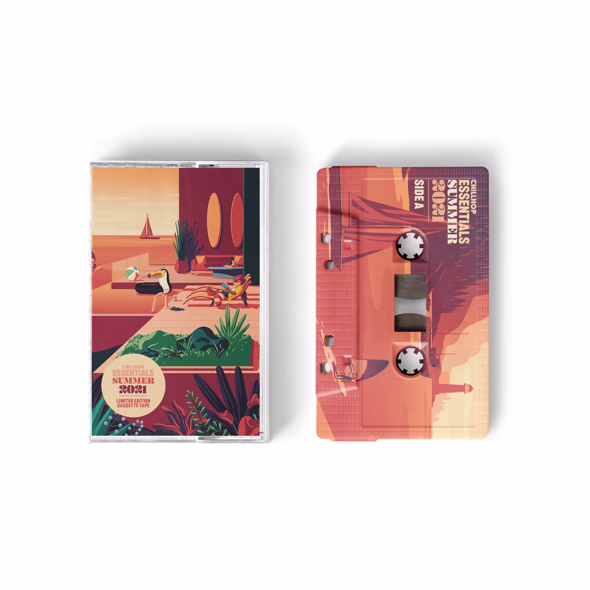 Chillhop Essentials Summer 2021 Cassette Tape