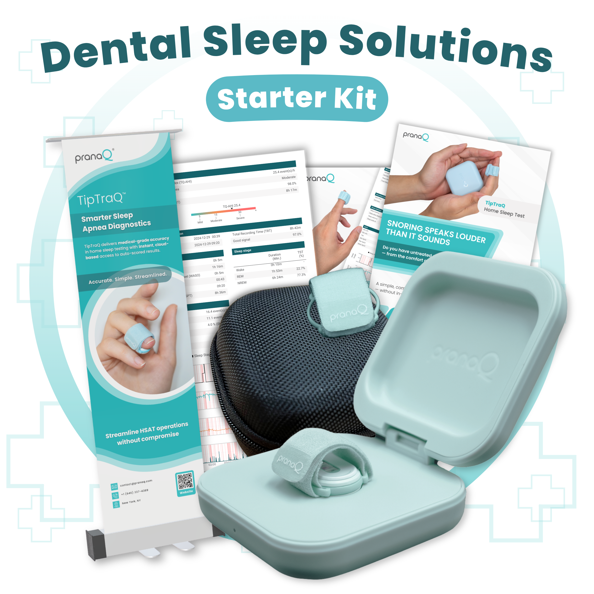 PranaQ Starter Kit (Dental Sleep Solutions Exclusive) 