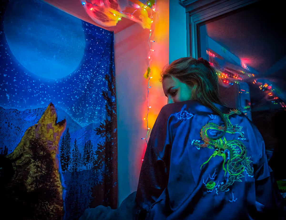 Glowing Kimono