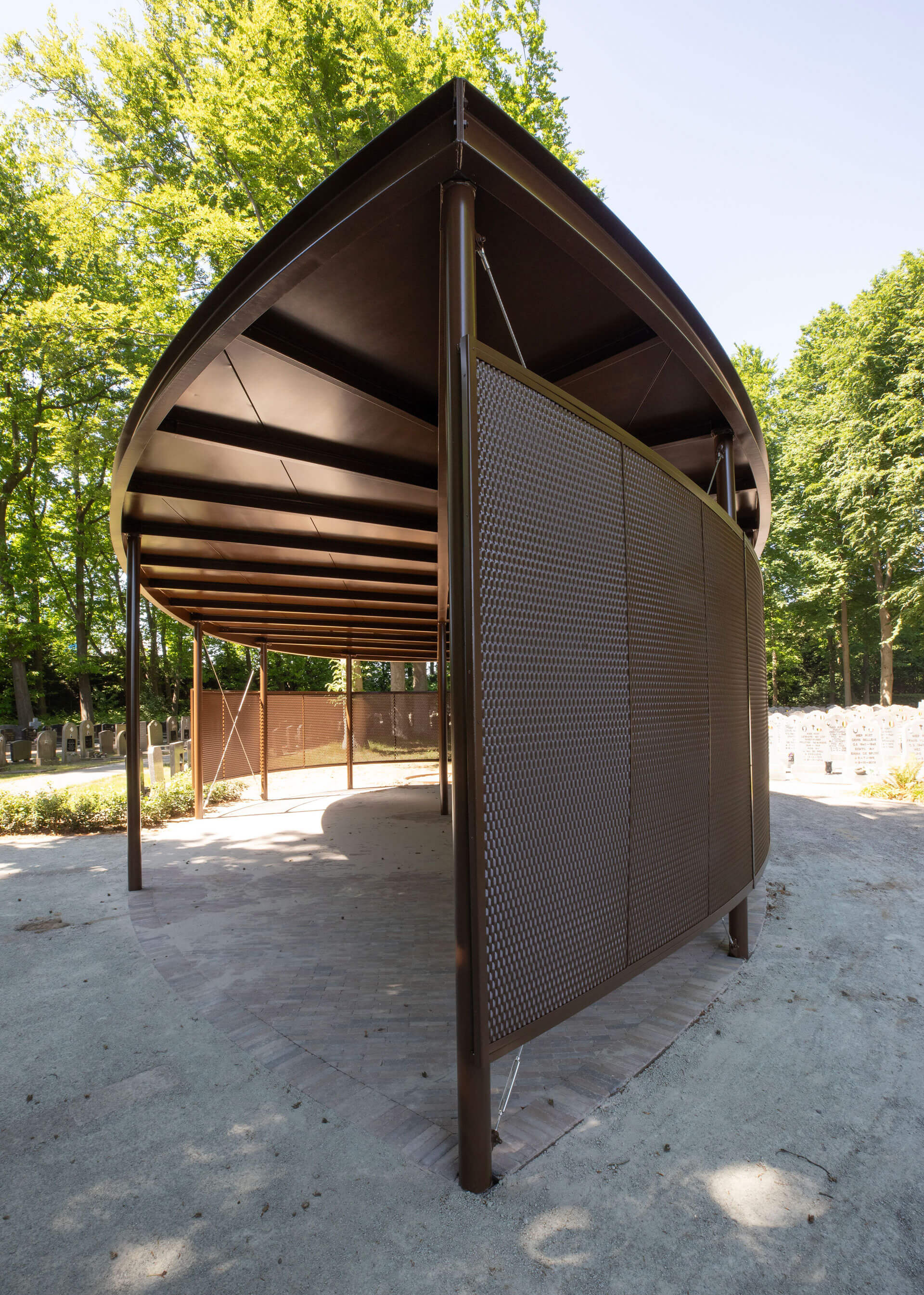 BOND. Architectuur - Publiek - Westerlo - paviljoen begraafplaats