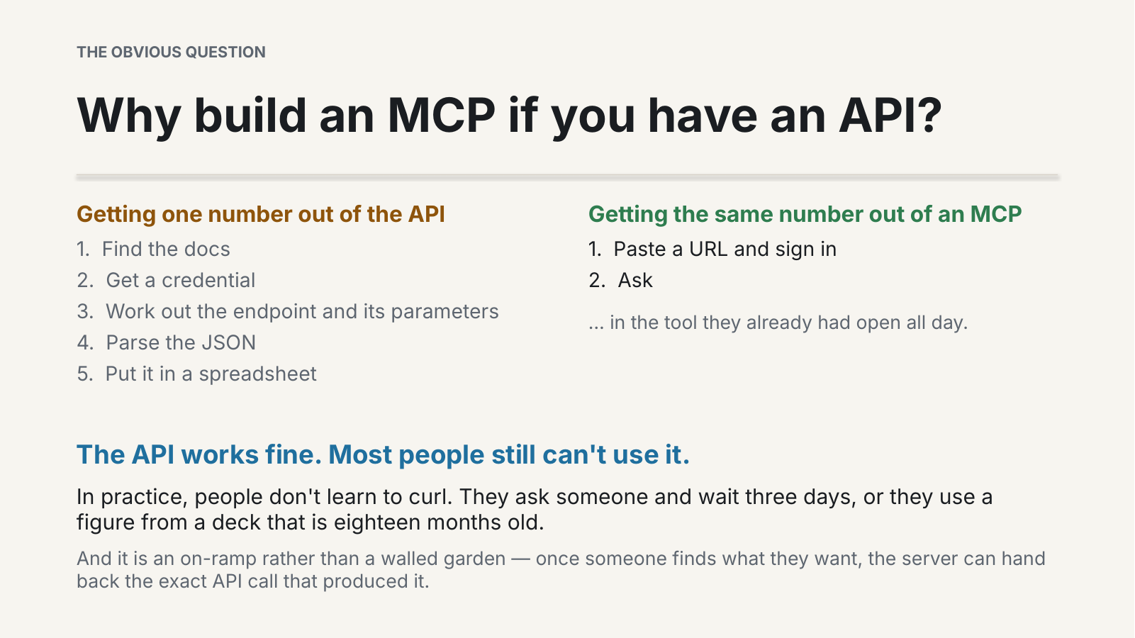 How to Build Your Own MCP