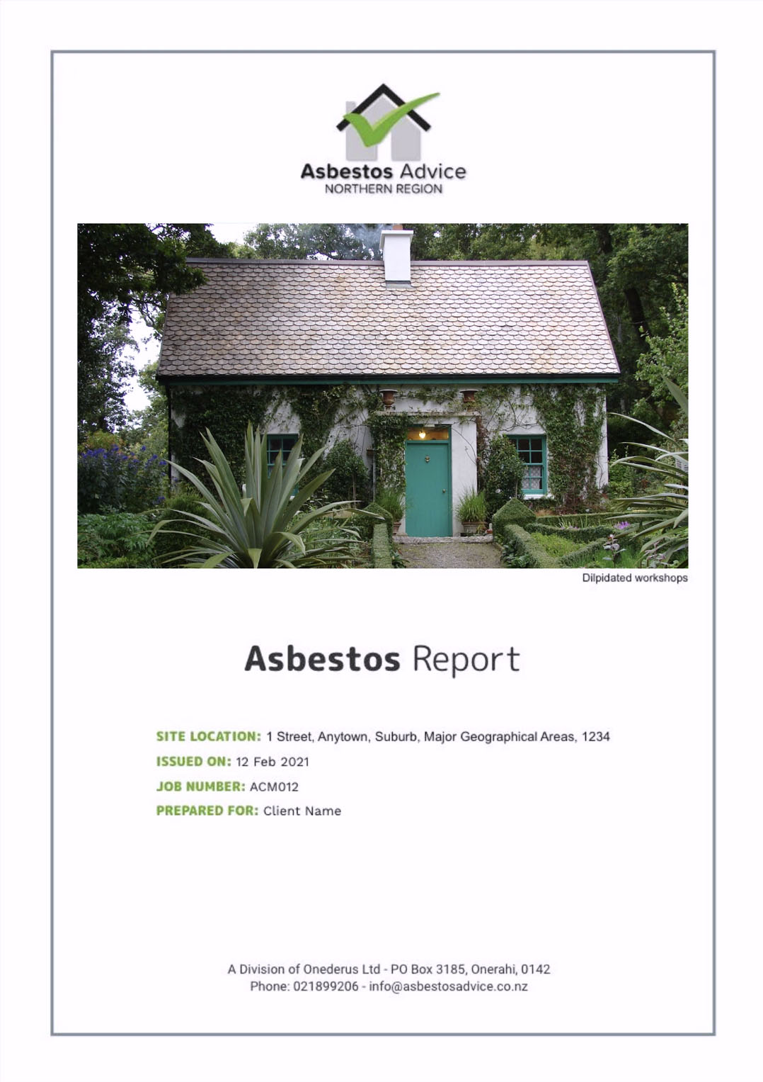 Asbestos Advice Northern Region