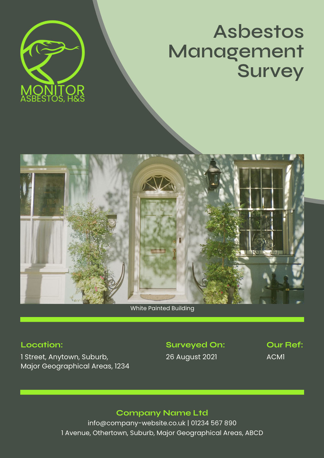 Monitor Asbestos, Health & Safety