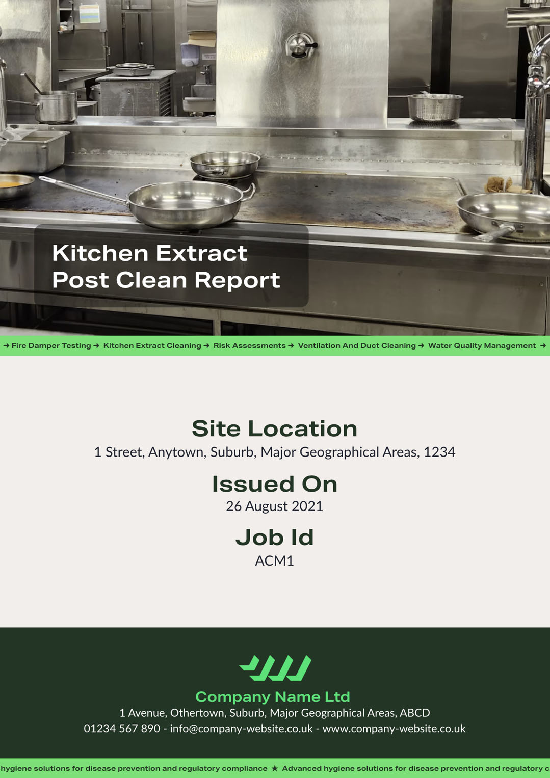 Ventilation & Water Compliance
