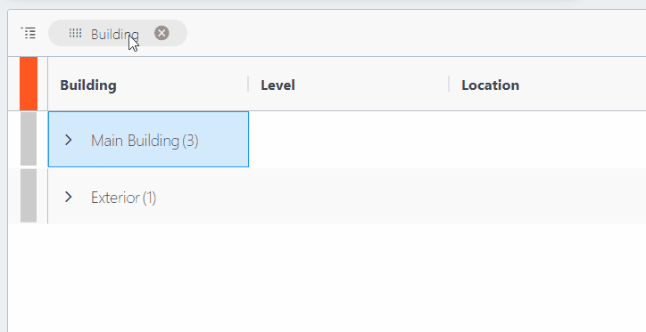 Expanding and collapsing groups.