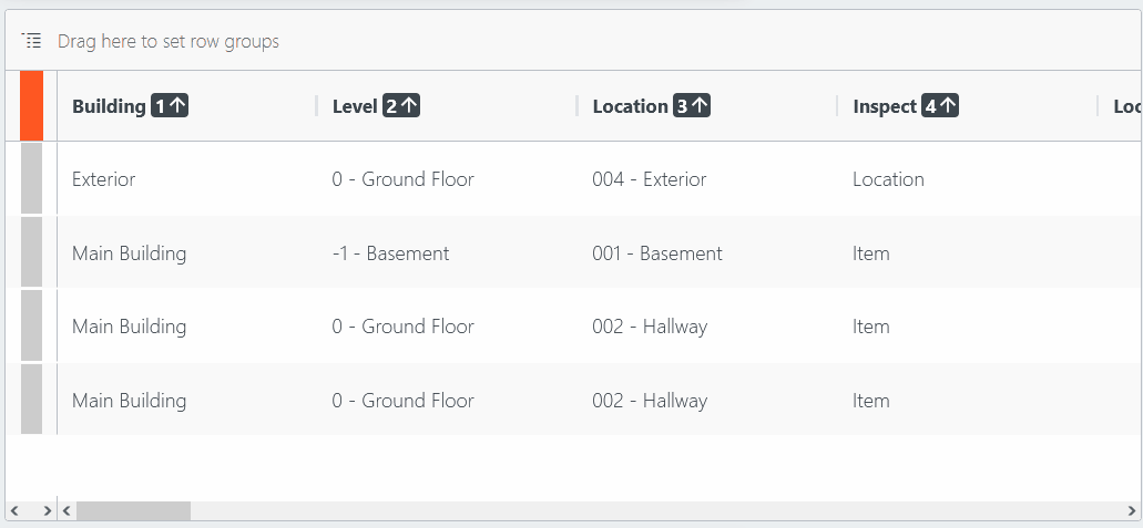 Pinning columns by dragging Headings