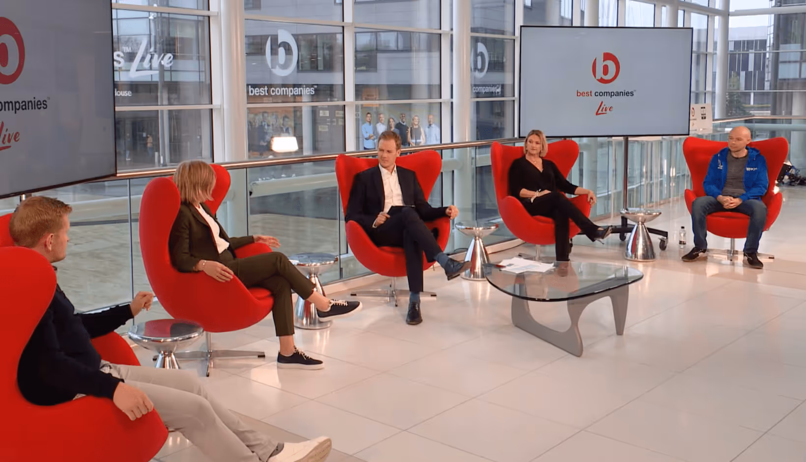 Best Companies 'The Future of the Workplace' feature during Best Companies Live Event