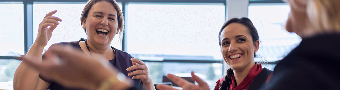 Meeting of engaged team