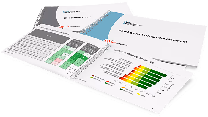 Data pack with employee data