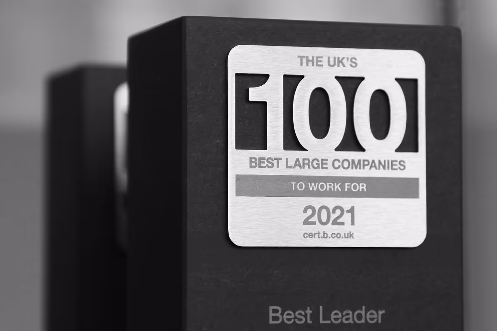 The UK's Best Large 100 Companies to Work For 2021 award at Best Companies Live