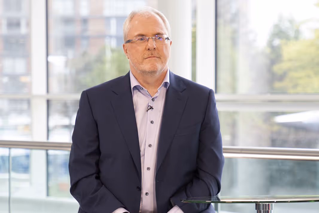 Best Companies CEO Jonathan Austin on the set of Best Companies Live