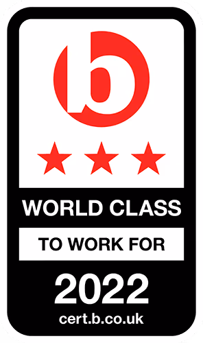 Best Companies World Class Accreditation logo
