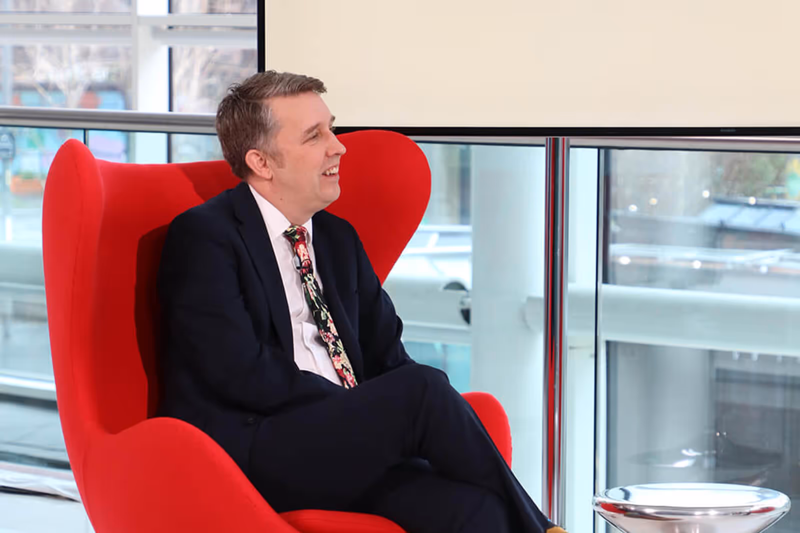 NHS Business Services Authority's Michael Brodie onset at Best Companies Live