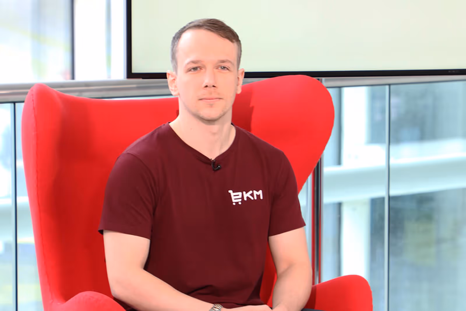 EKM's Jack Caldwell onset at Best Companies Live