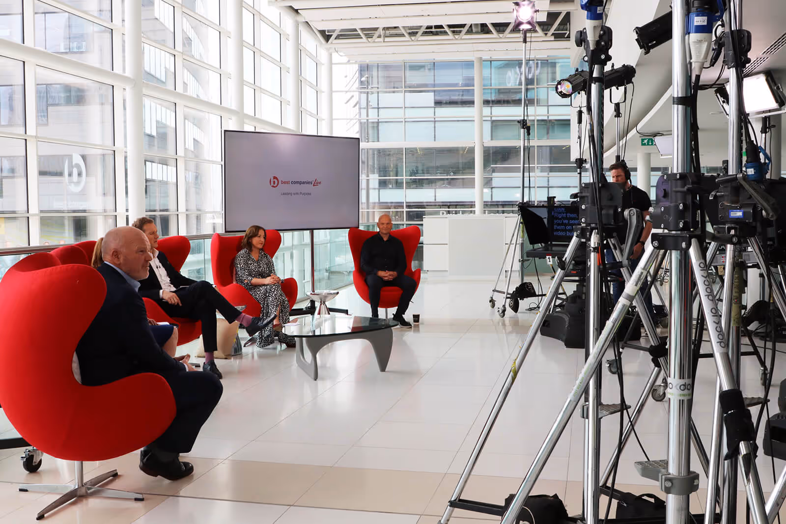 Best Companies Live at Media City UK setup