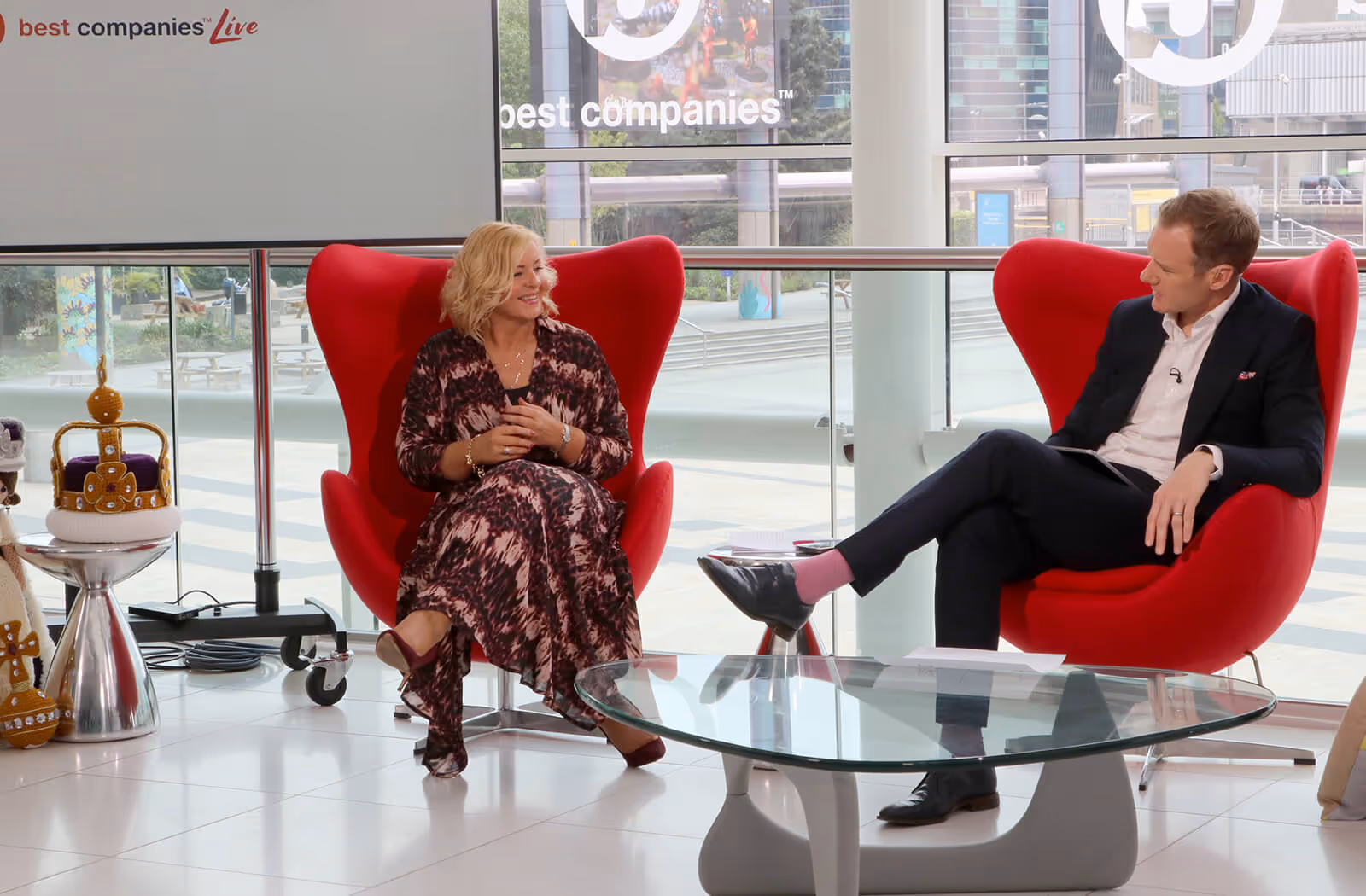 Best Companies Live at Media City UK setup