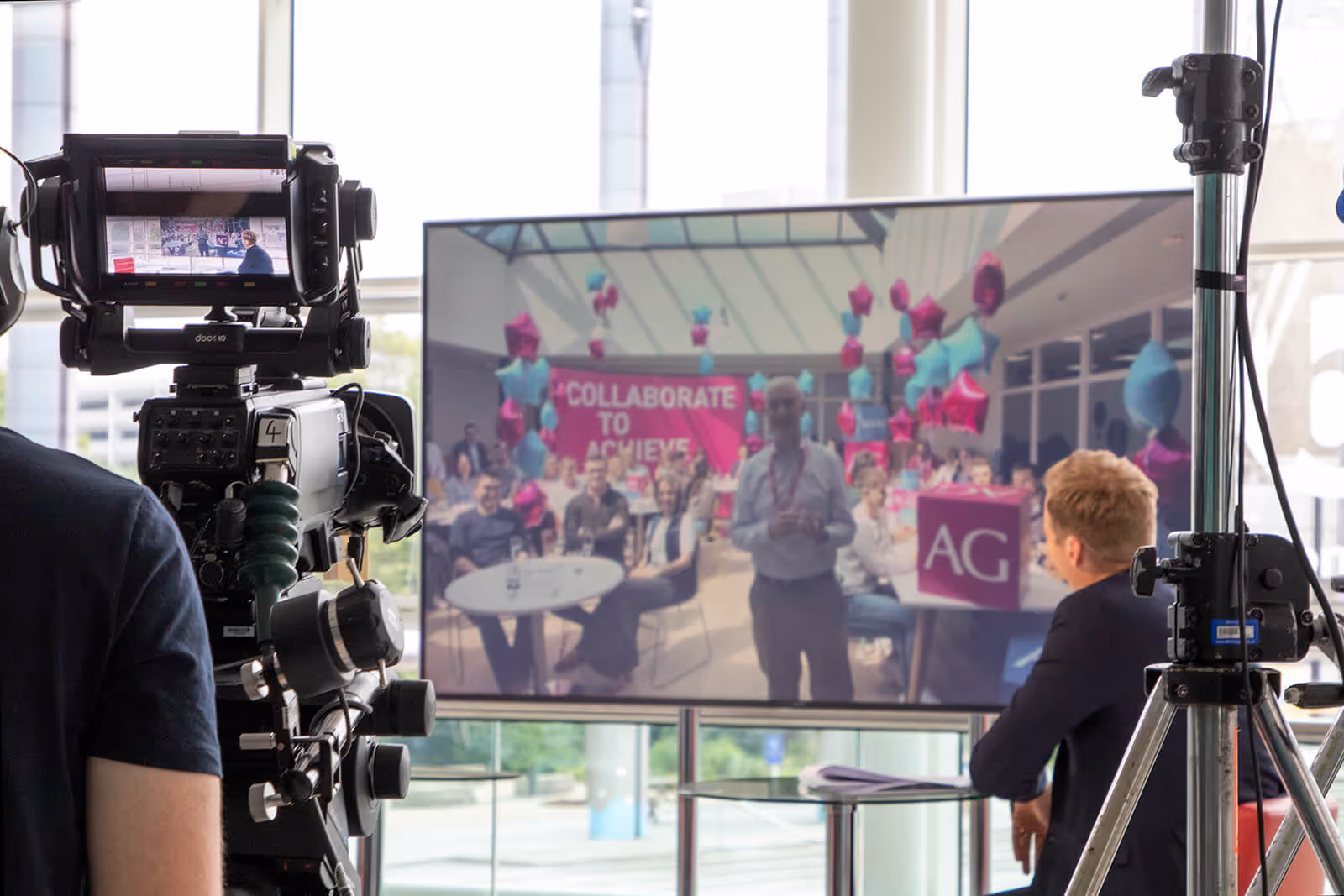 Best Companies Live at Media City UK setup