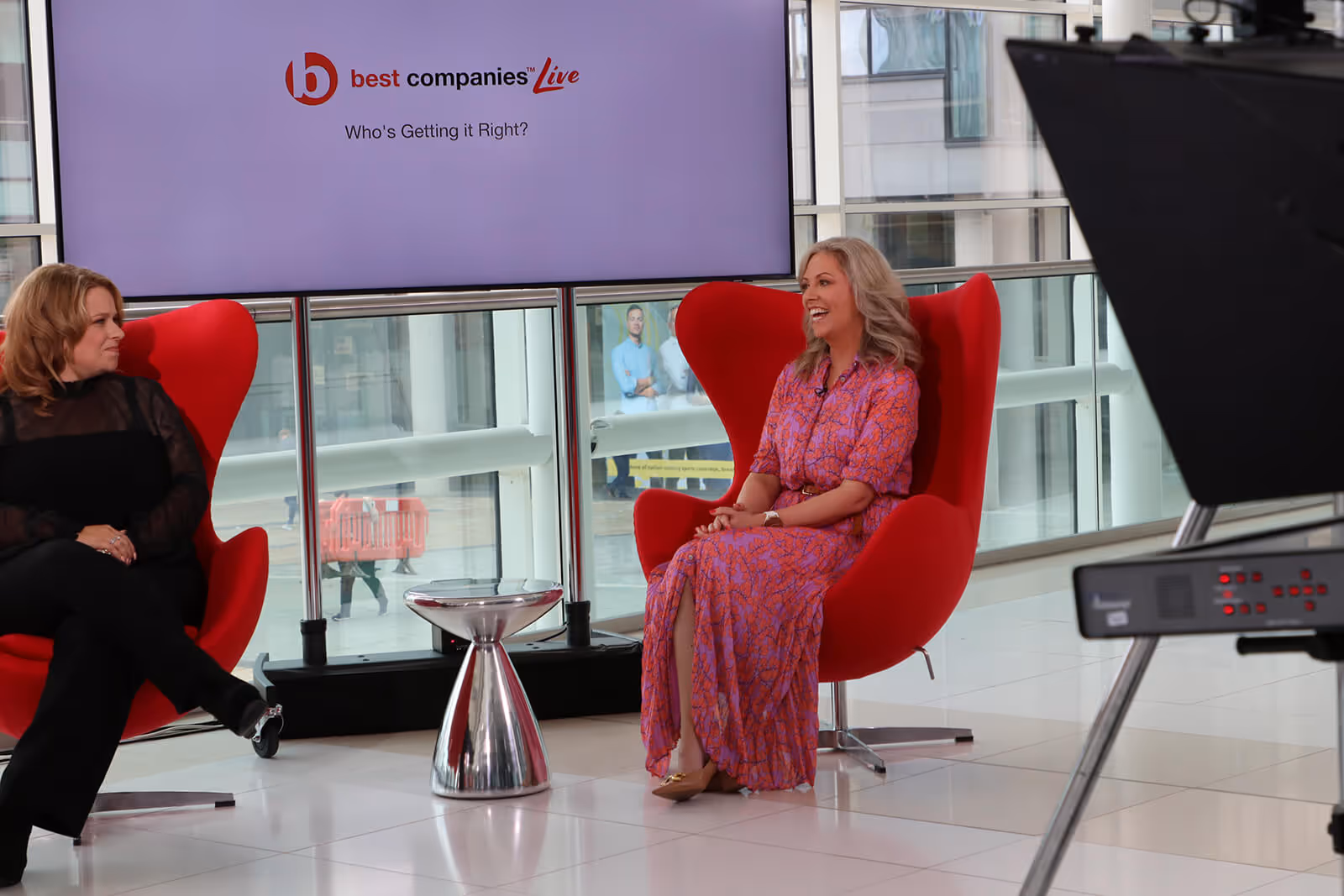 Phoebus Software's Chief People Officer Kate Langton during Who's Getting it Right? insight session at Best Companies Live