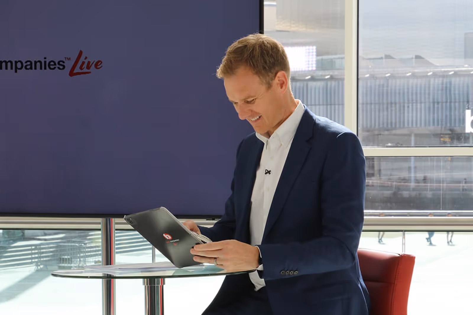 Best Companies Live host Dan Walker