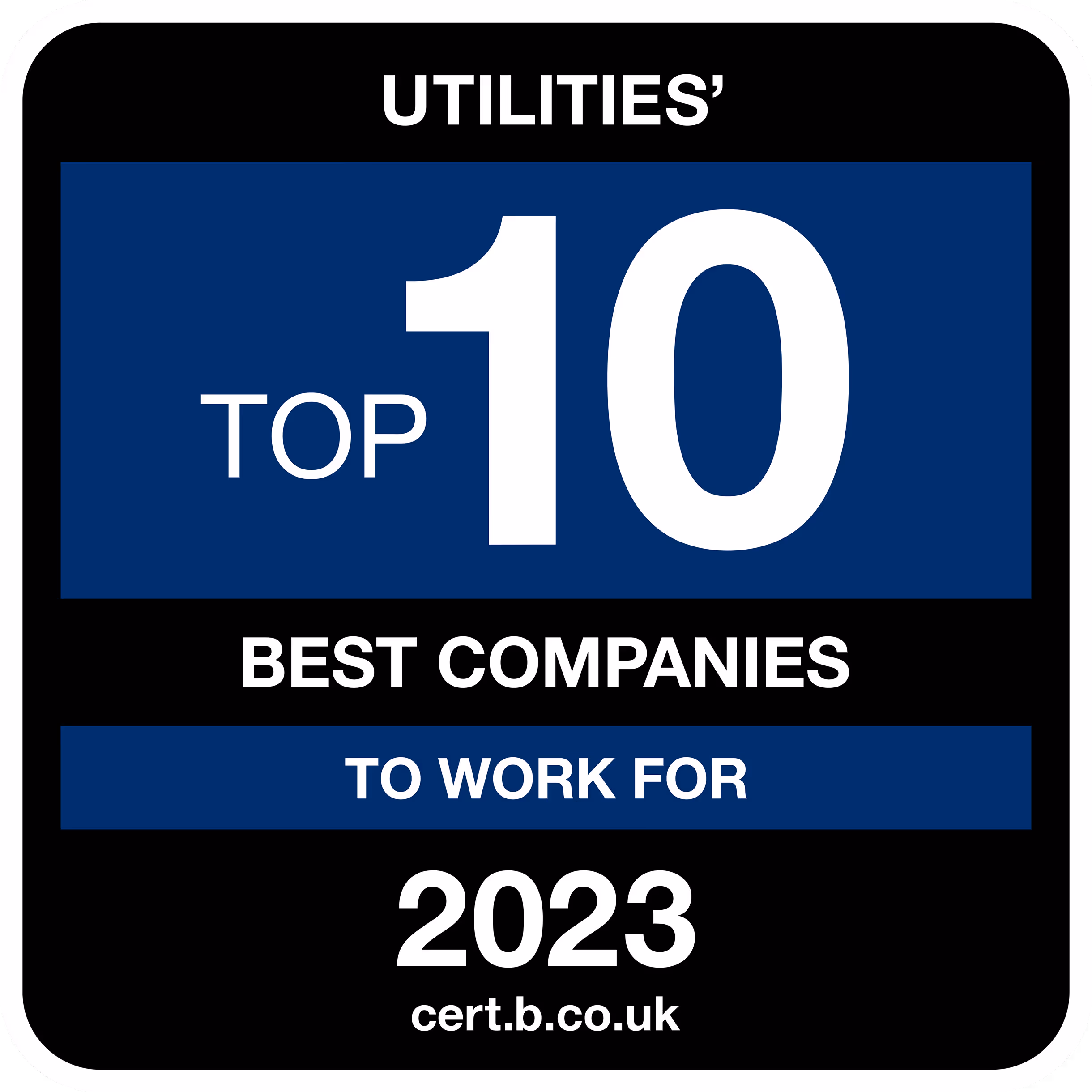 Utilities' Best Companies to Work for Logo