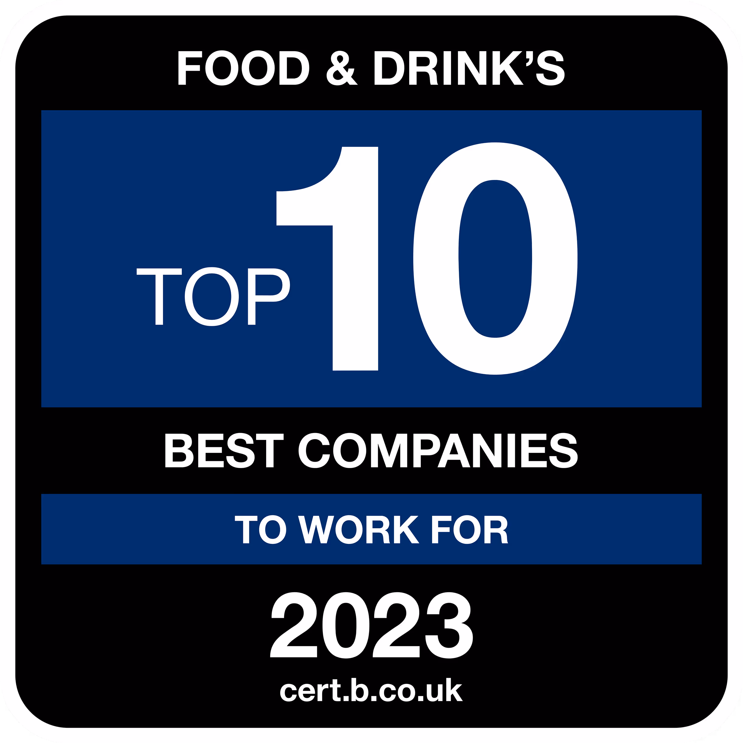 Food & Drink's Best Companies to Work For Logo