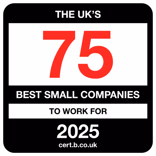 The UK's Best Small Companies to Work For 2022 list logo