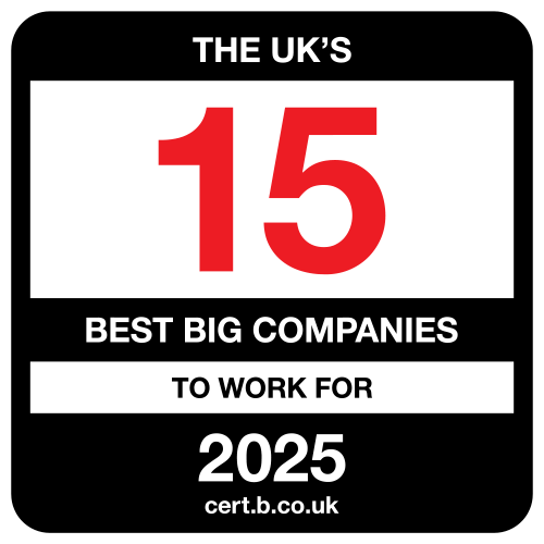 The UK's Best Big Companies to Work For 2022 list logo