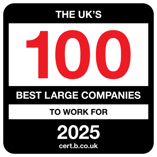 The UK's Best Large Companies to Work For 2022 list logo