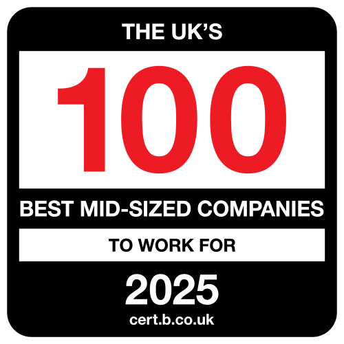The UK's Best Mid-Sized Companies to Work For 2022 list logo