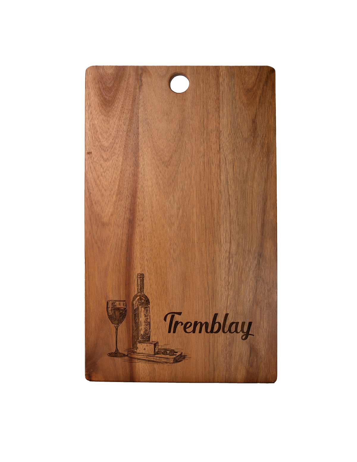 personalized cutting board option 4