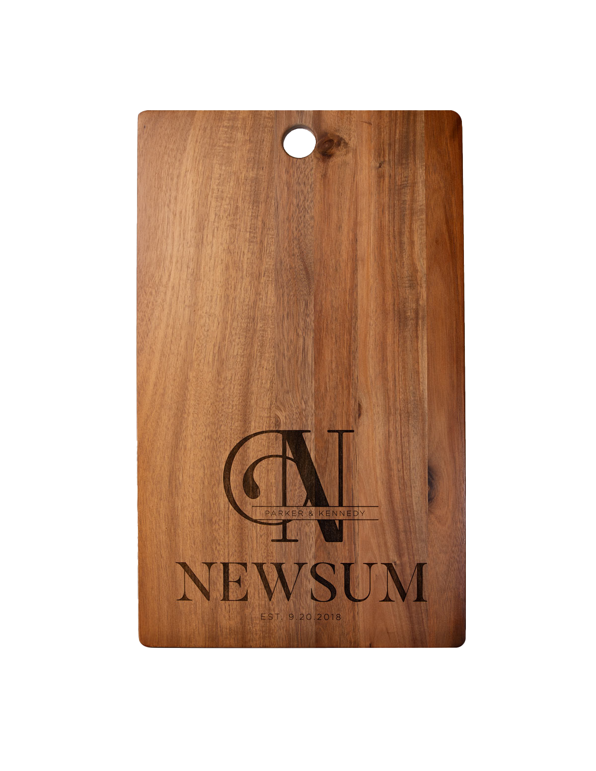 personalized cutting board option 5