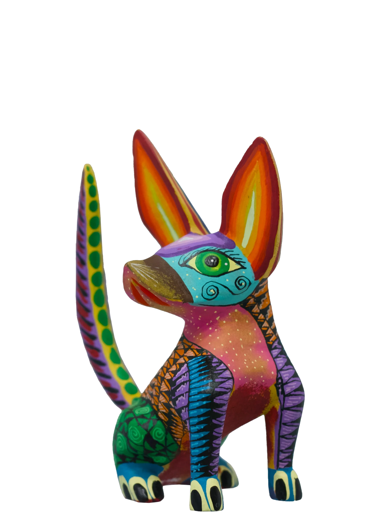Alebrijes. Sculptures. Mexican art.