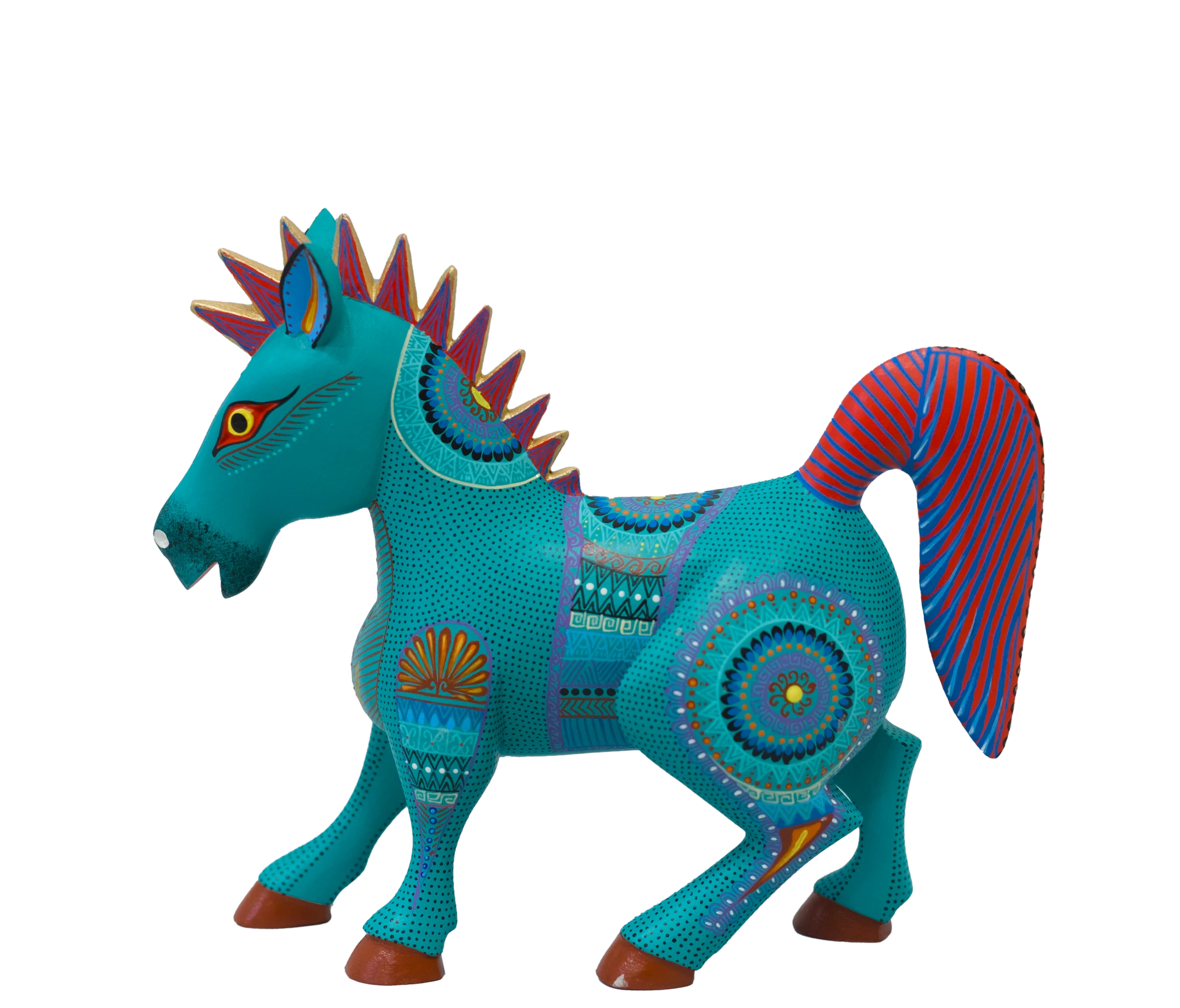 Alebrijes. Sculptures. Mexican art.