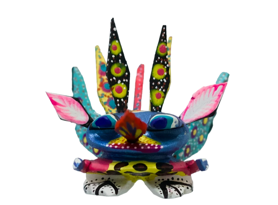 Alebrijes. Sculptures. Mexican art.