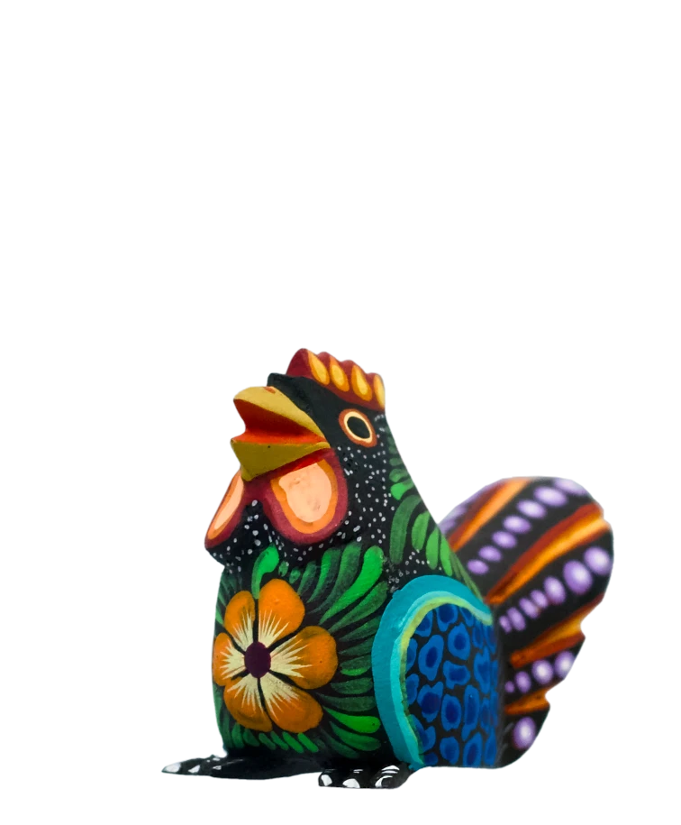 Alebrijes. Sculptures. Mexican art.