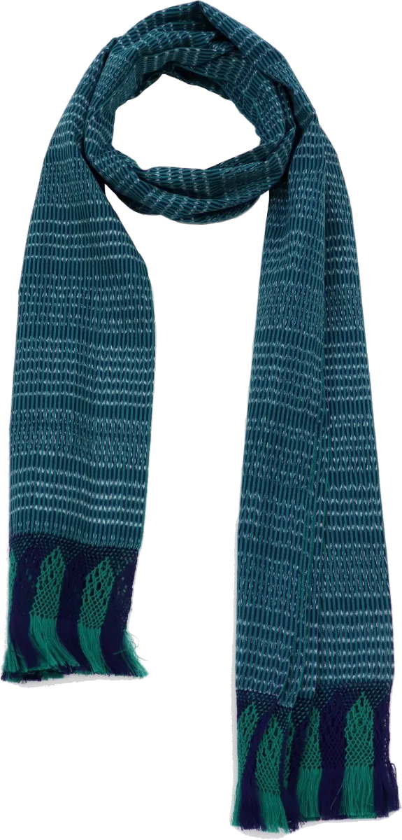 Rebozo mexicano. Bufanda. Envoltura de mujer. Envoltura de tarde.