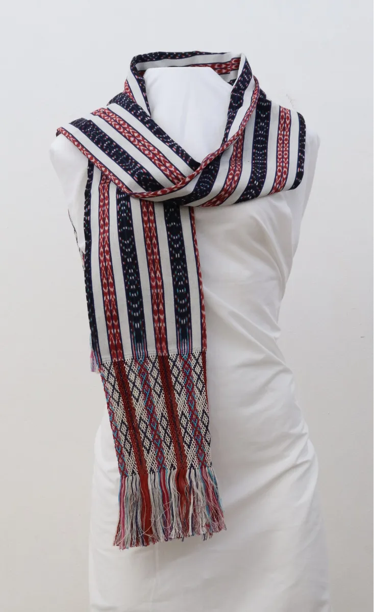 Rebozo mexicano. Bufanda. Envoltura de mujer. Envoltura de tarde.