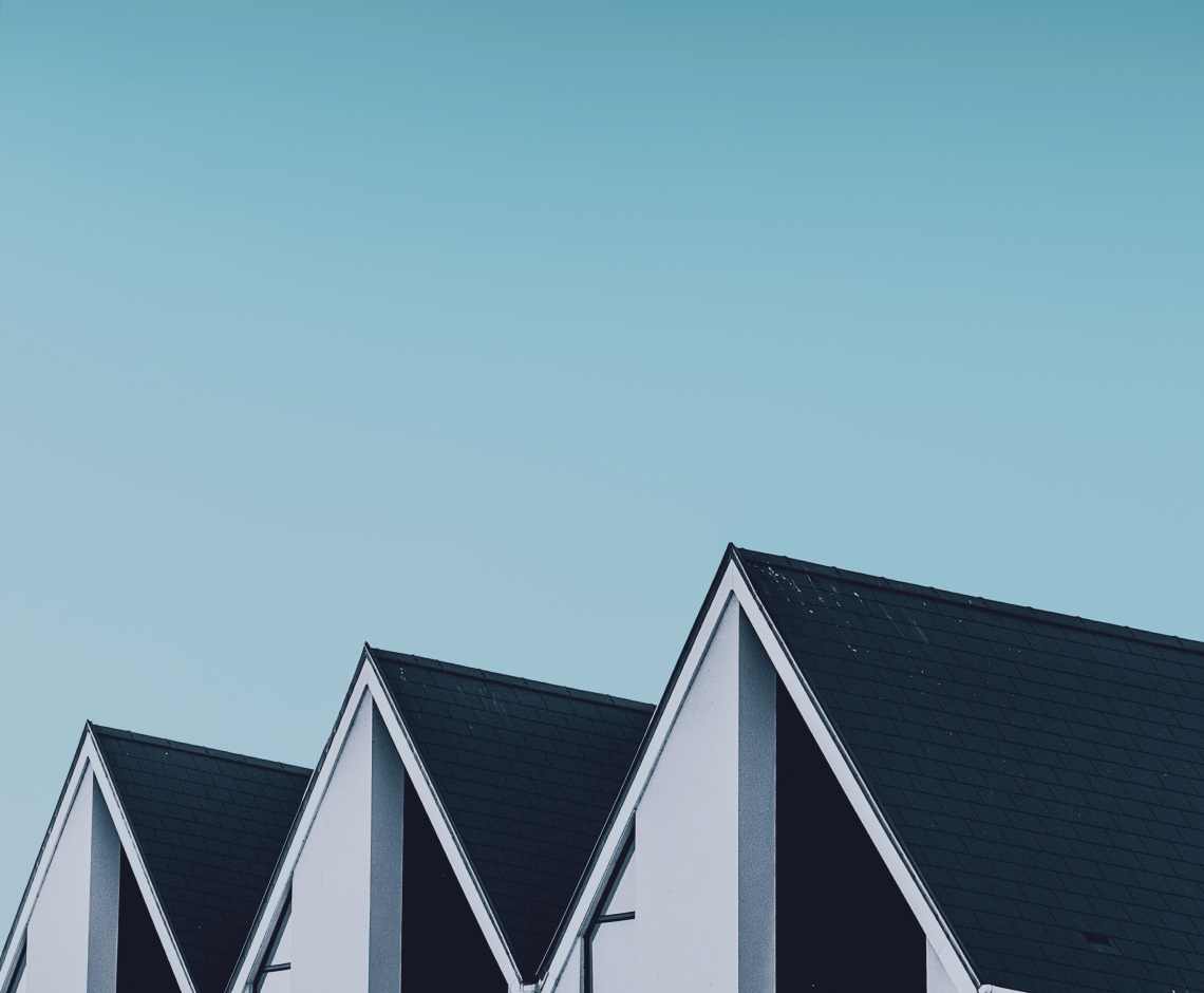 Residential property exterior prepared for sale