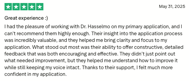 screenshot of an Inspira Advantage trustpilot review