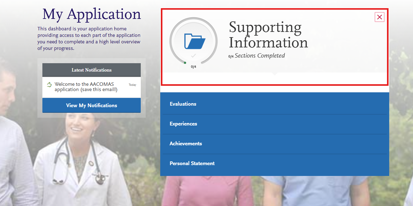 AACOMAS Supporting Information section