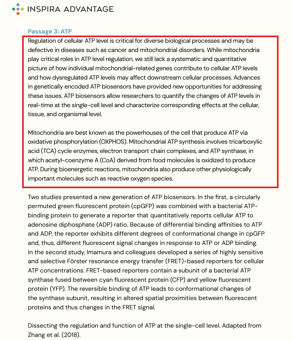 MCAT Chemical and Physical Foundations of Biological Systems Passage 3 background paragraphs