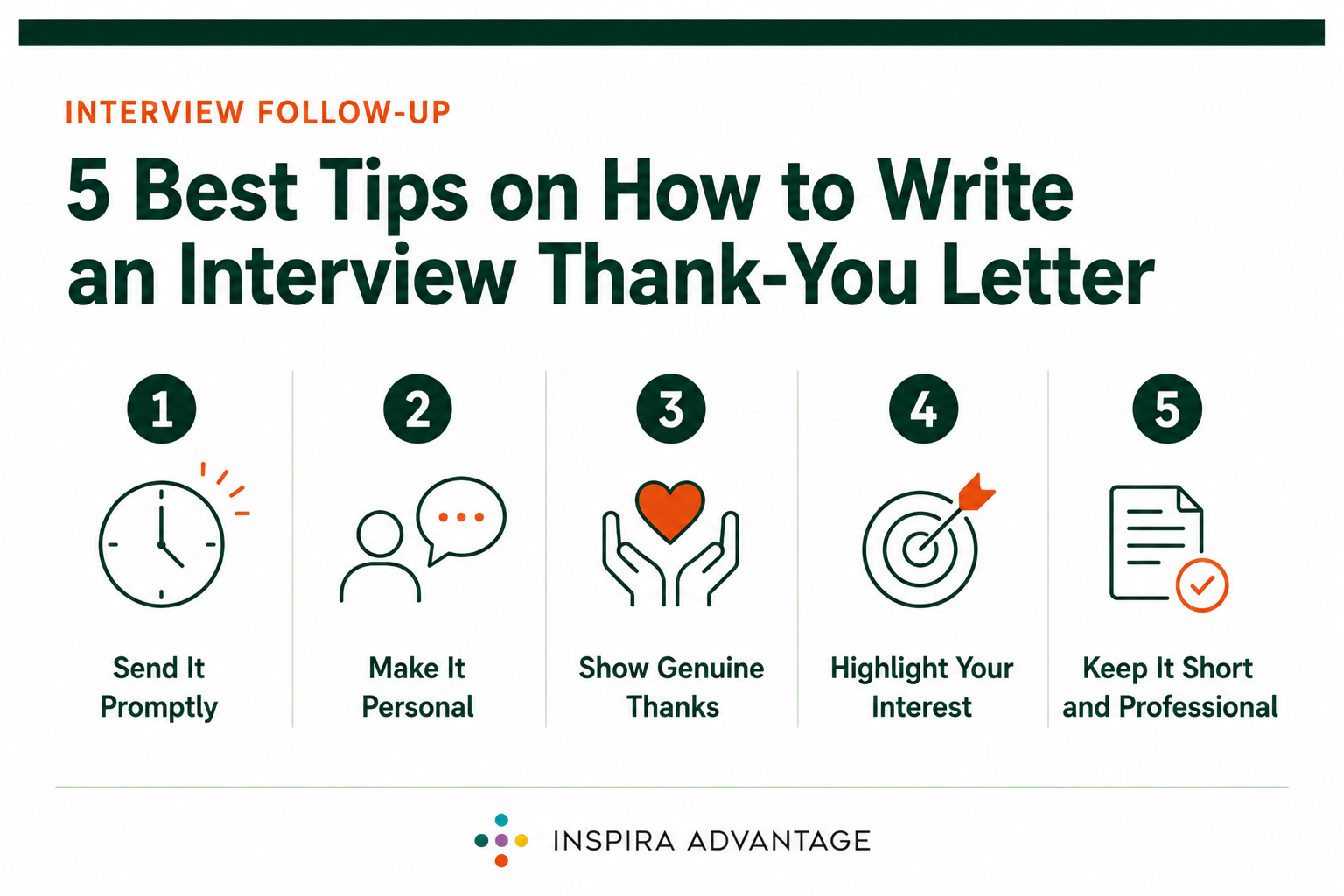 5 Tips to Write an Interview Thank-You Letter