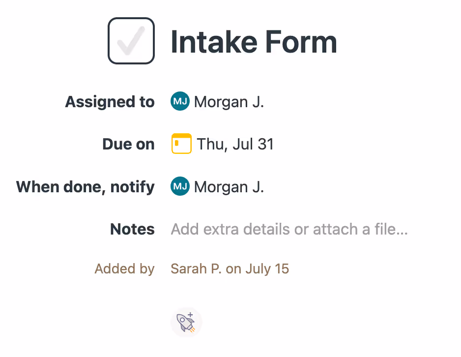 Image of Inspira Advantage's student dashboard, task details page