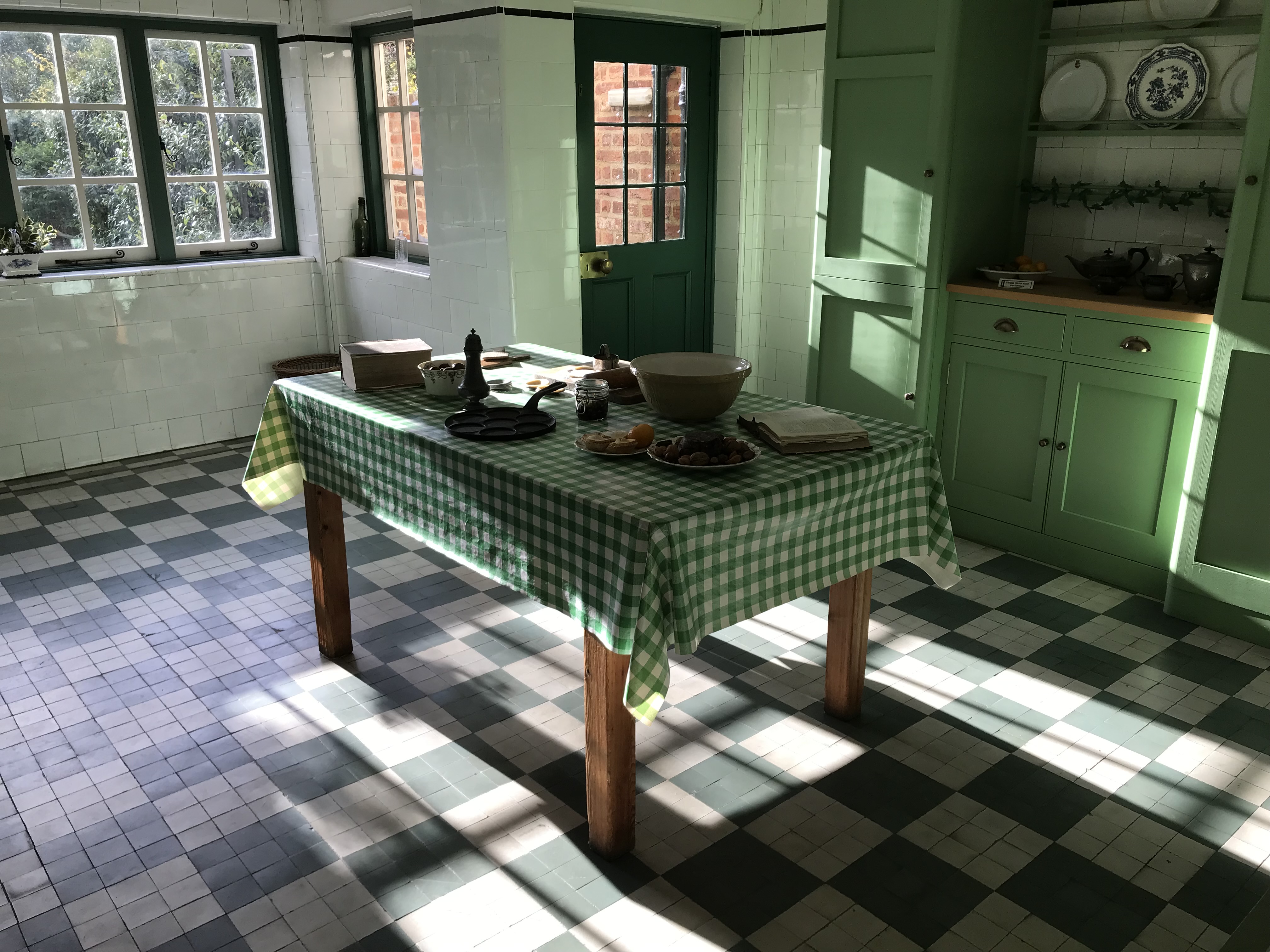 Gentle light through the kitchen window